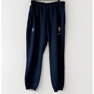 Memphis Grizzlies Dri-FIT NBA Team Issued Blue Sweatpants Men's size XL Warm Up